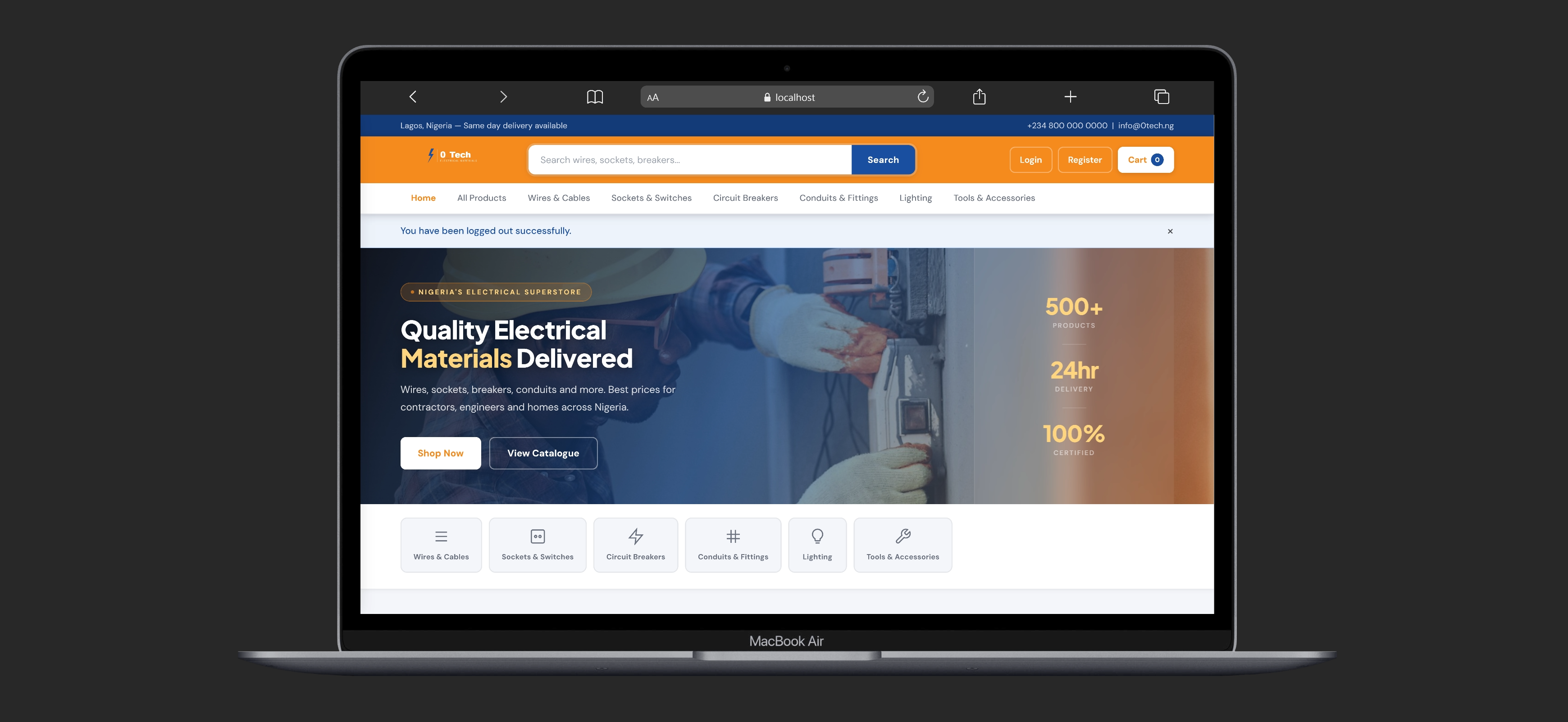 Nigerian Electrical Online Store